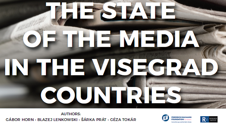 Republikon Institute - The State of the Media in the Visegrad Countries - publication cover