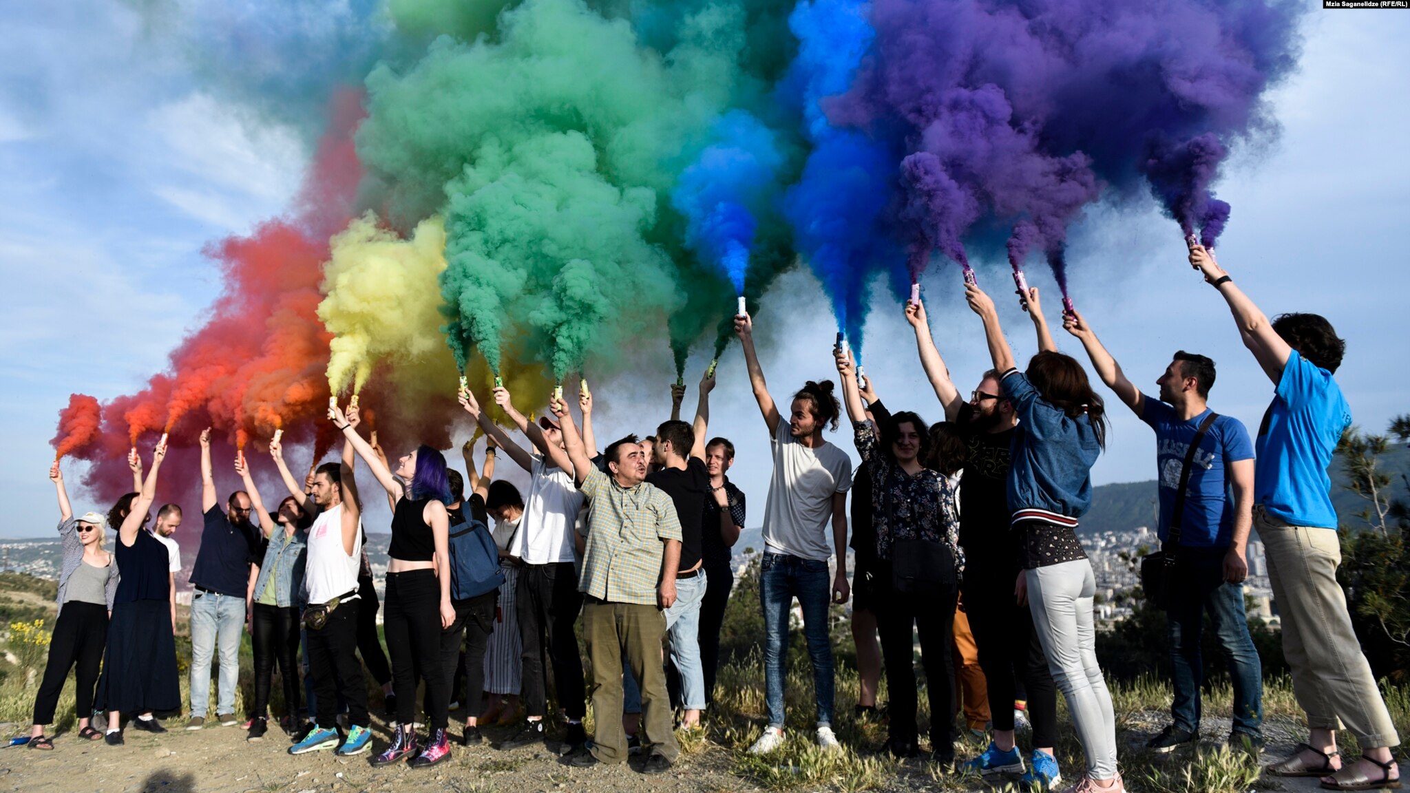 Georgian LGBTQI activists 