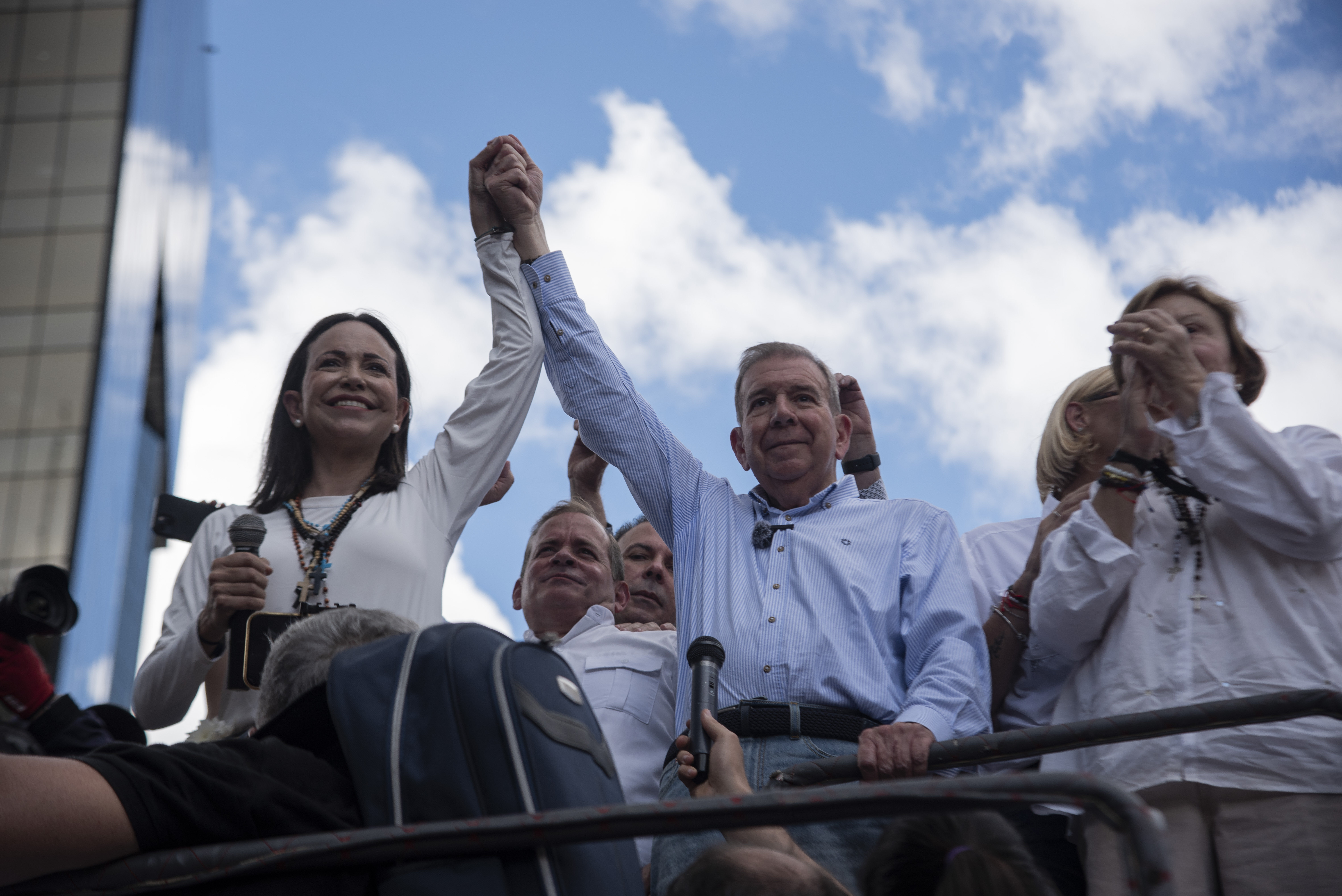 María Corina Machado und Edmundo González 