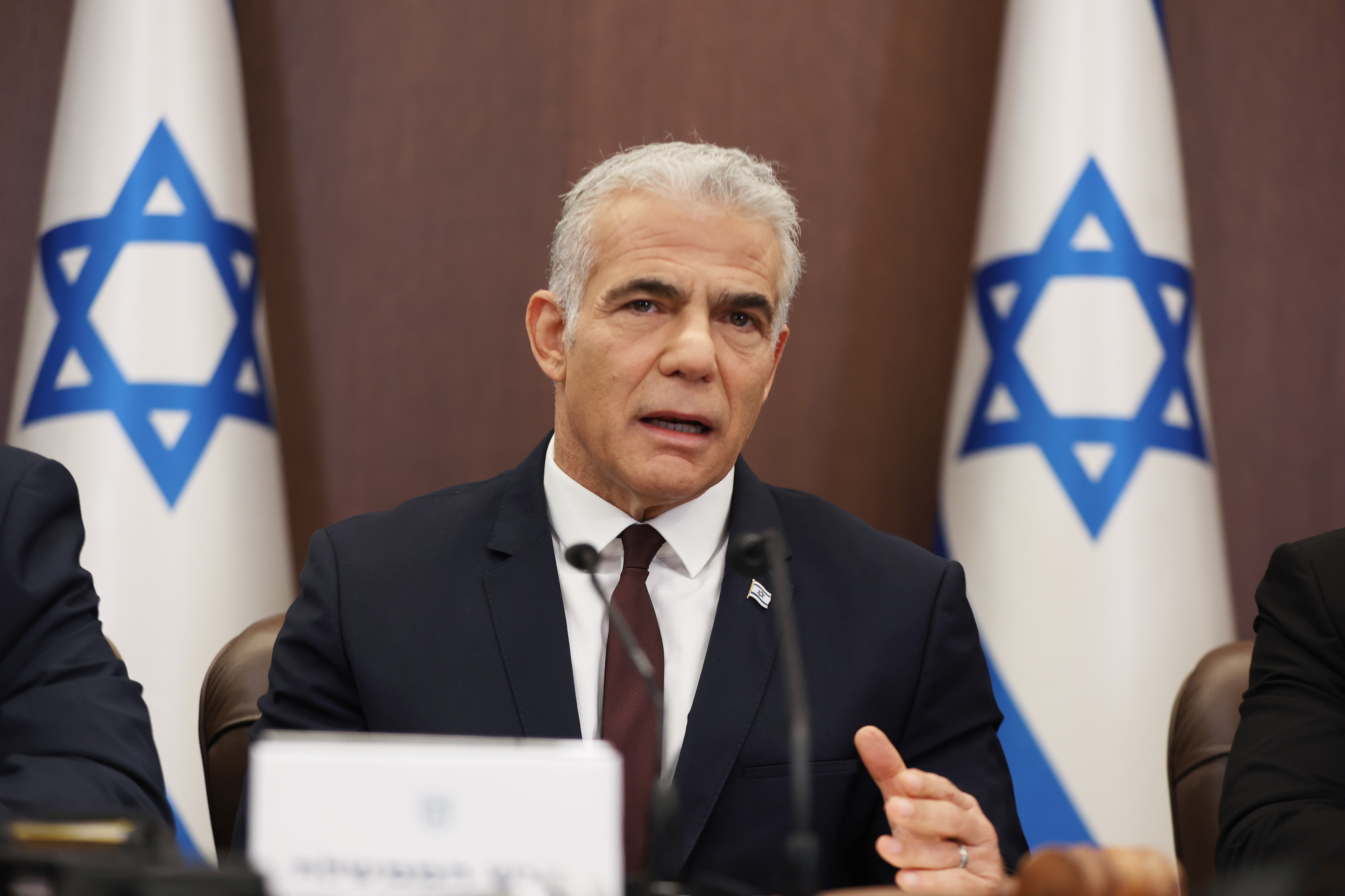 Oppositionsführer Yair Lapid