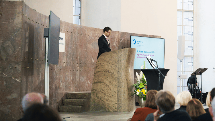 Dr. Marco Buschmann bei der Verleihung des Freiheitspreises 2024