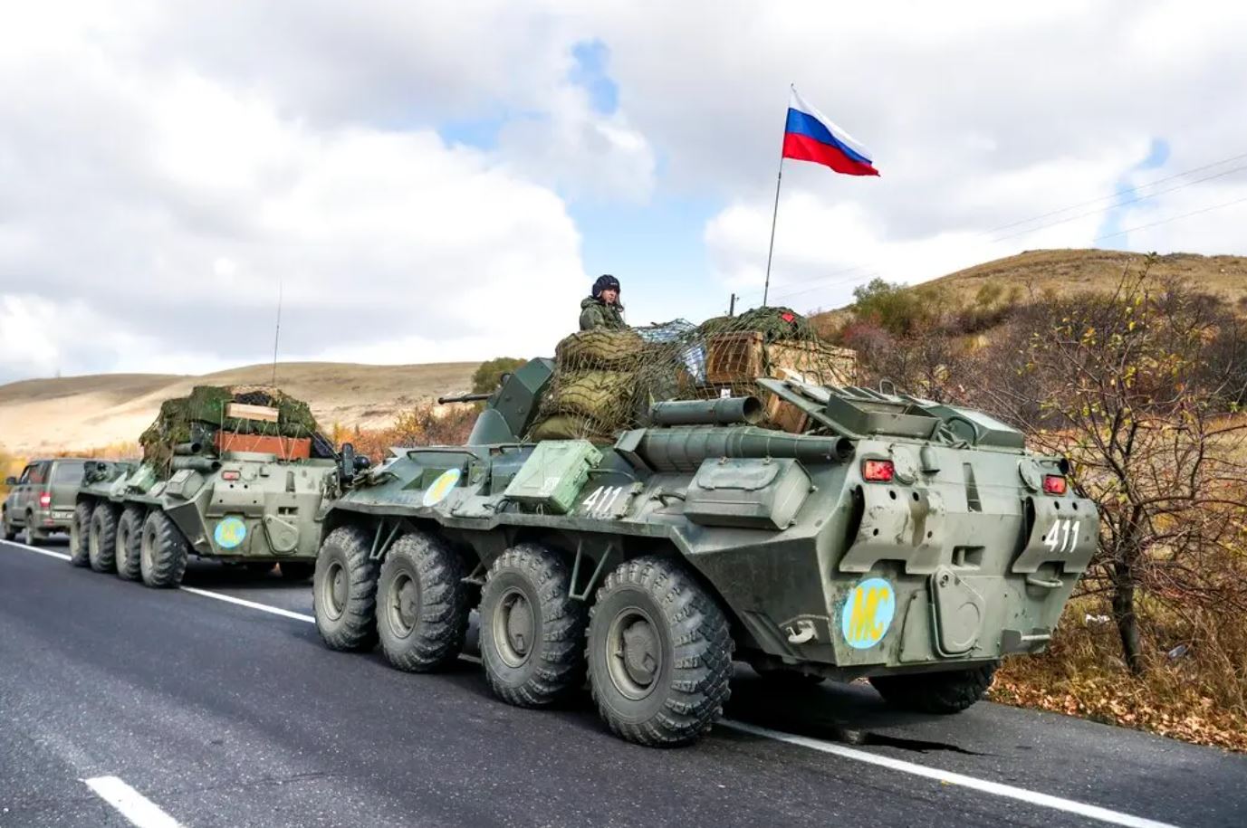 Russian Peacekeepers in Karabakh