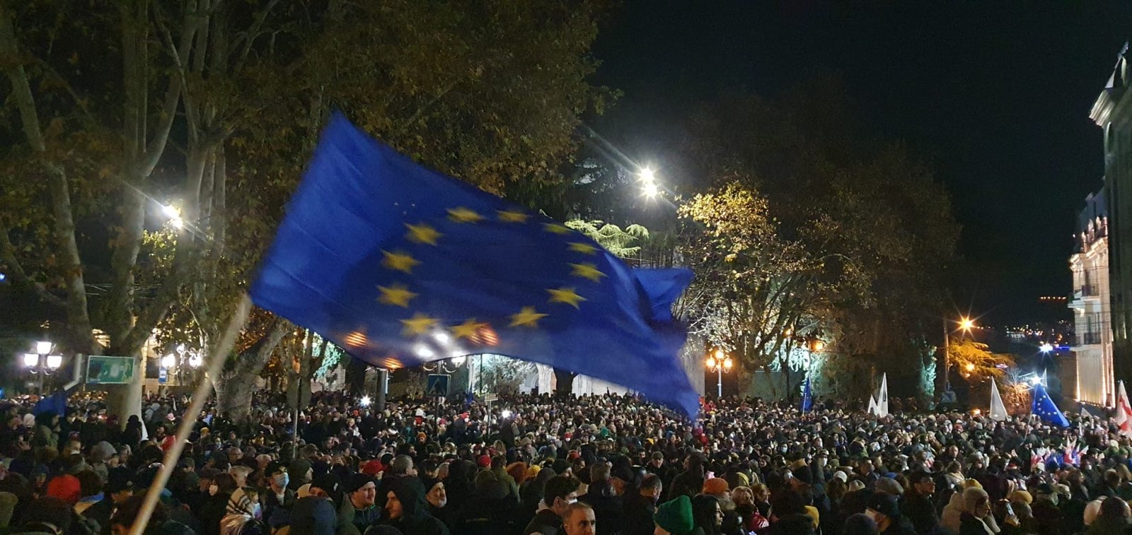 Pro EU demonstrations in Georgia 4, 2024