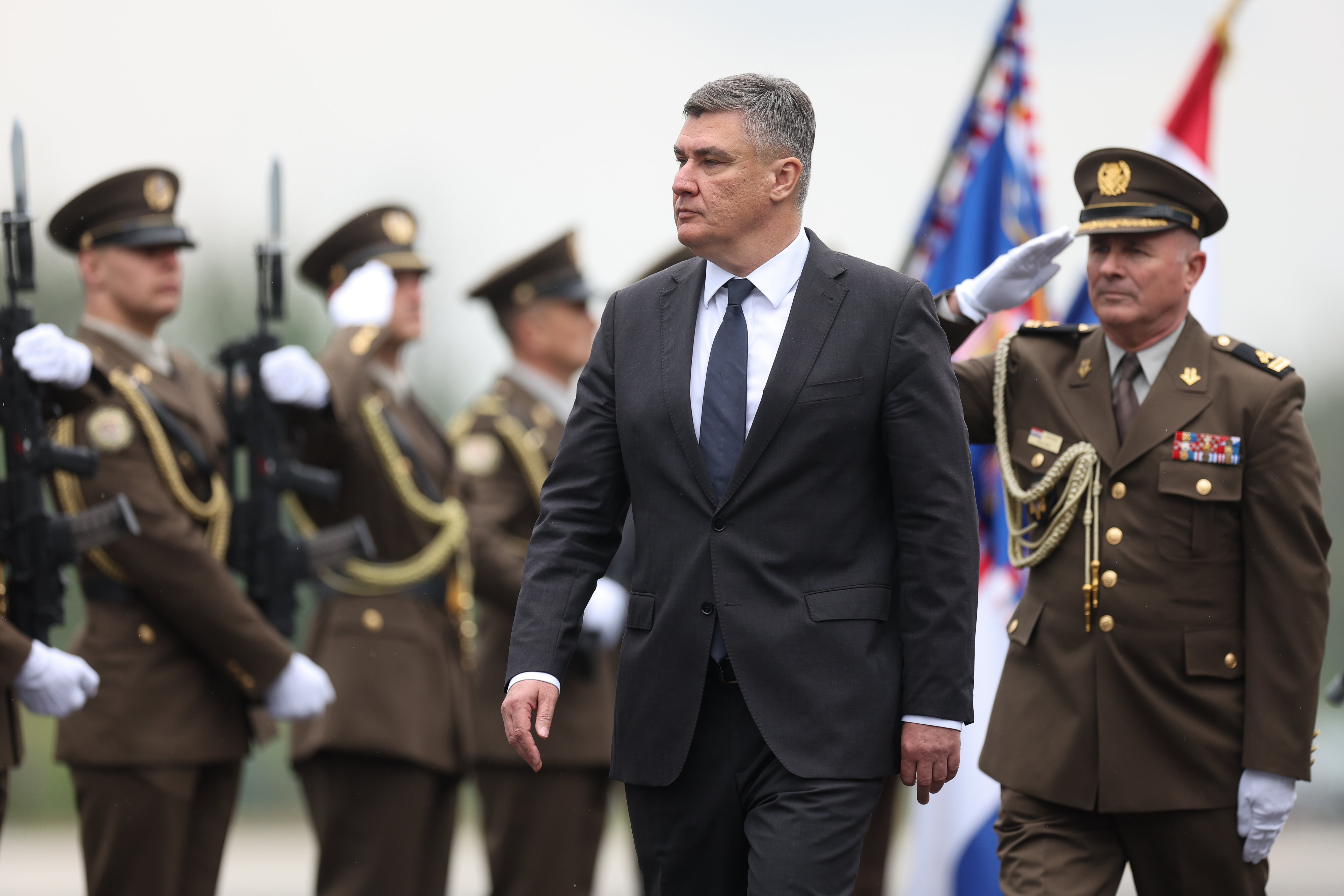 the Croatian President Zoran Milanović 