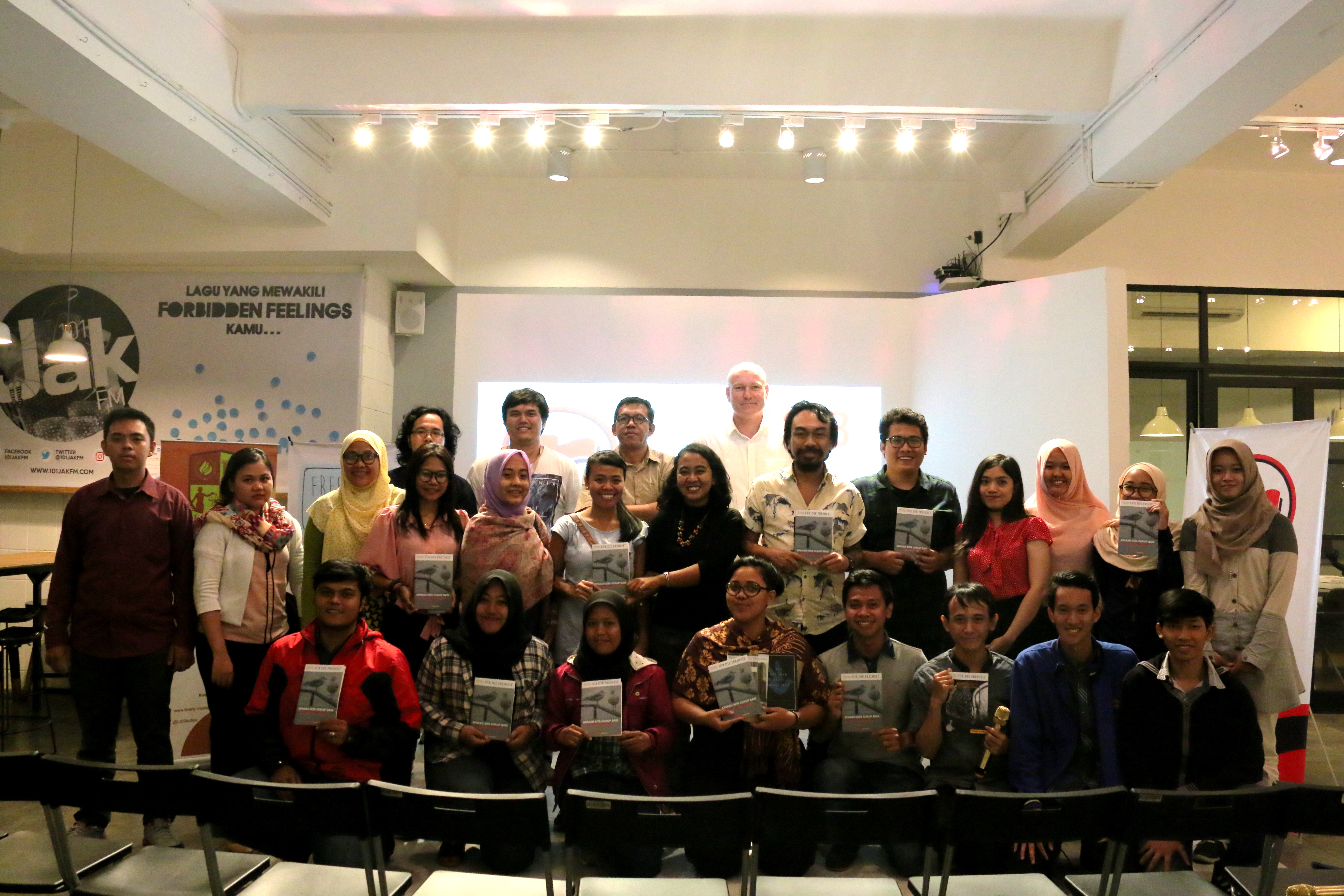 public discussion and book launching