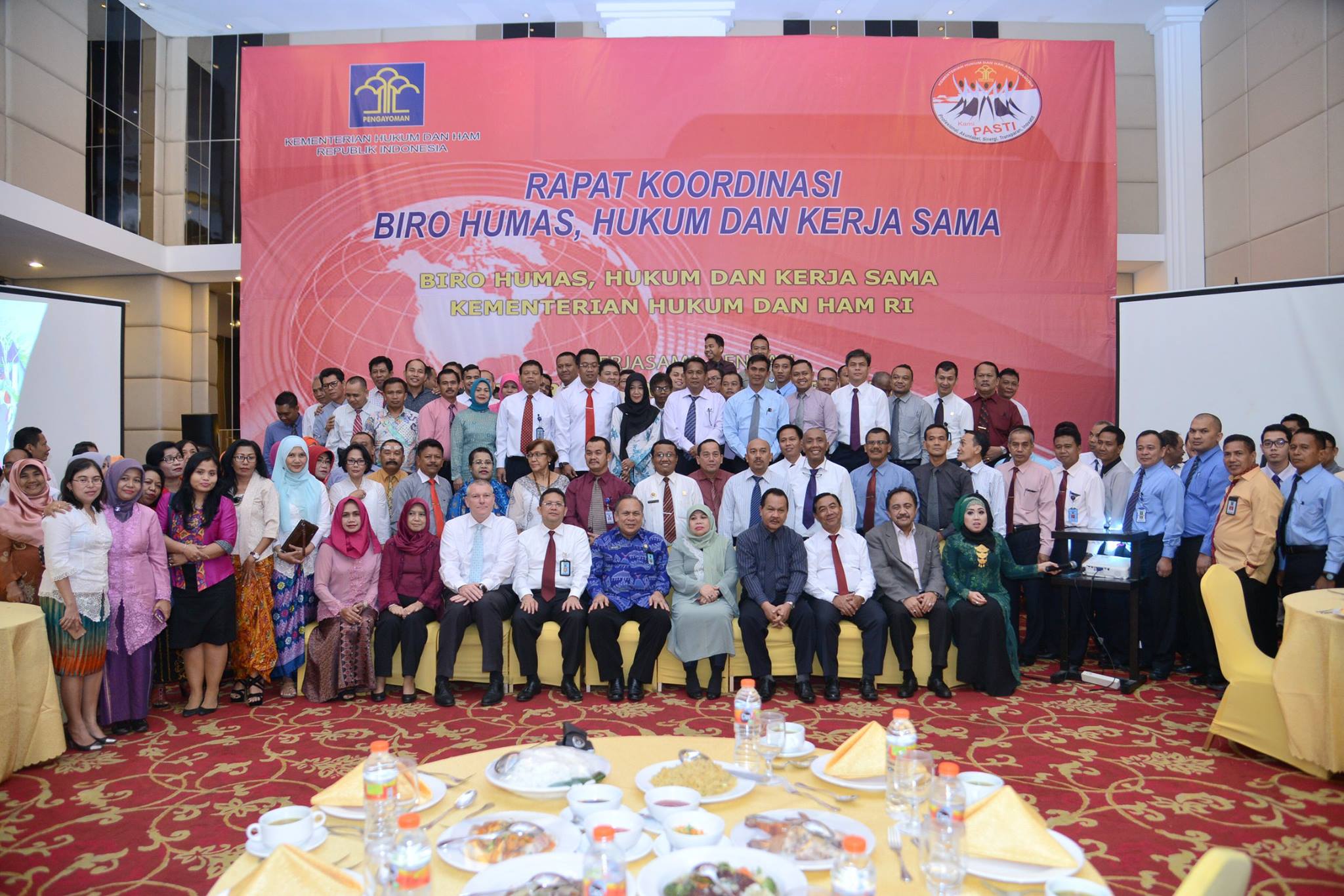 Rapat Koordinasi Biro Humas, Hukum dan Kerjasama Kemenkumham, Kemenkumham, FNF Indonesia