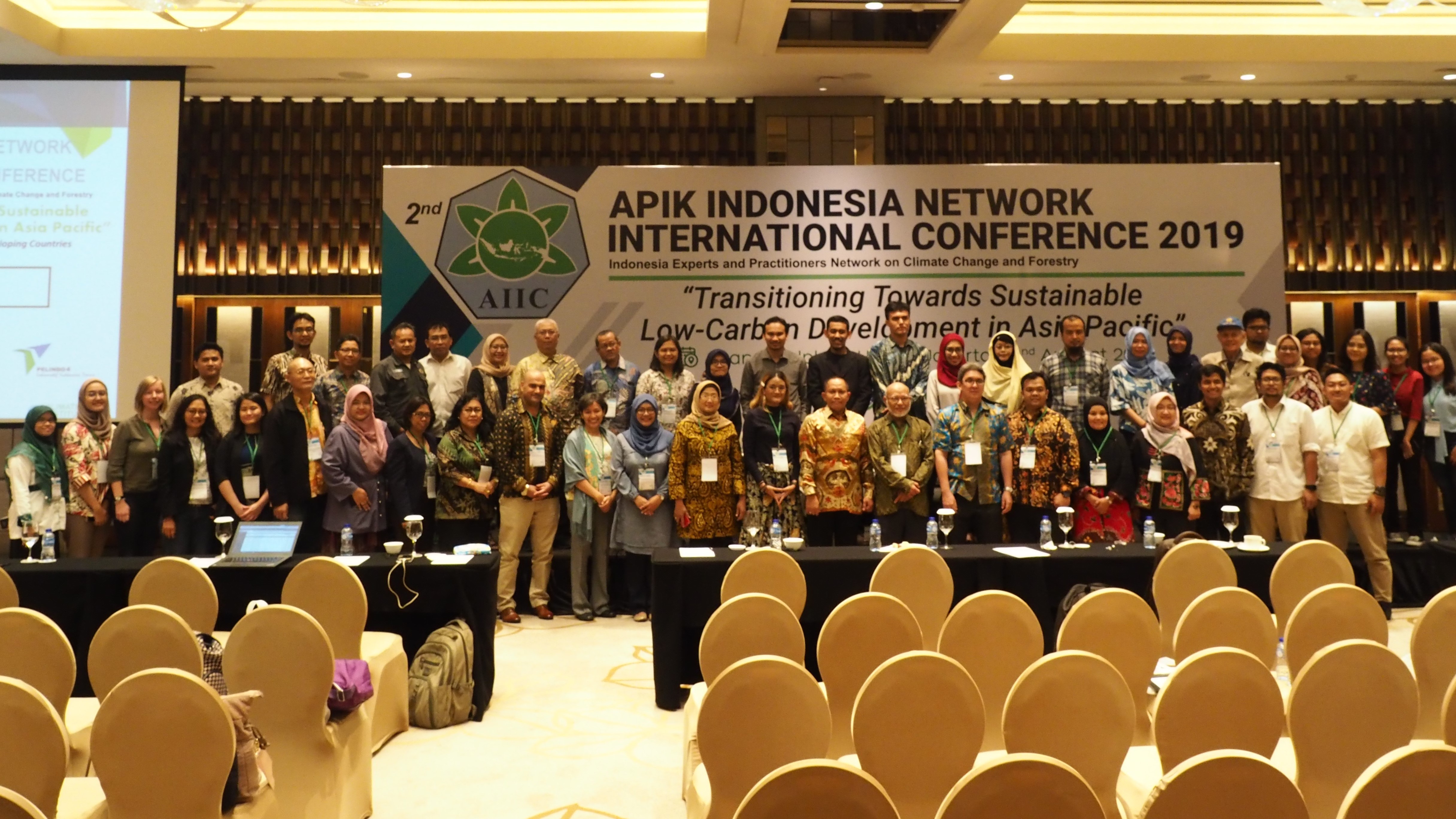 International Conference:Transitioning Towards Sustainable Low-Carbon Development in Asia Pacific, Jakarta, 22 August 2019