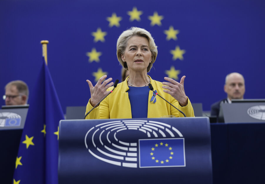 EU-Kommission: Ursula Von Der Leyen‘s Rede Zur Lage Der Union – Viele ...