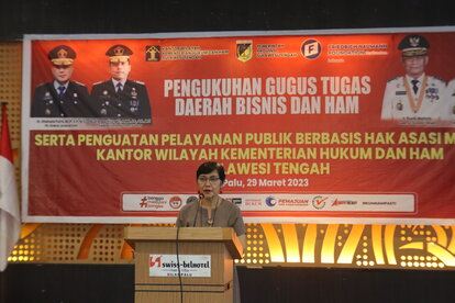 Bisnis Dan HAM: Pengukuhan Gugus Tugas Daerah Bisnis Dan HAM Dan ...