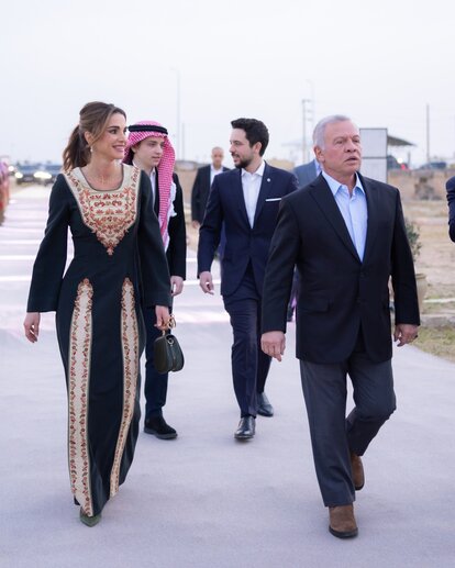 Königin Rania und König Abdullah II.