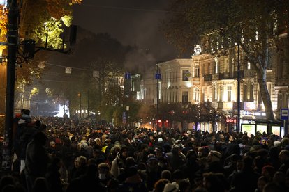 Pro EU Demonstrations in Georgia