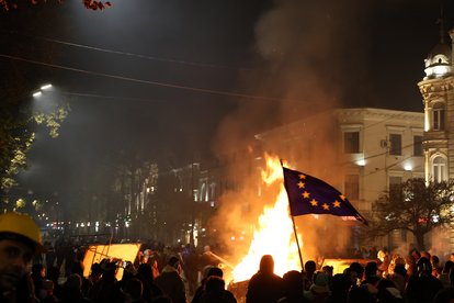 Pro EU Demonstrations Georgia 3, 2024