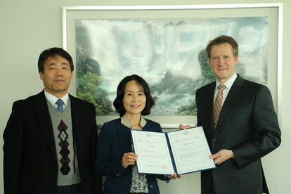 Bi-annual Award Ceremony of the FNF Korea-Hanyang-Scholarship Program