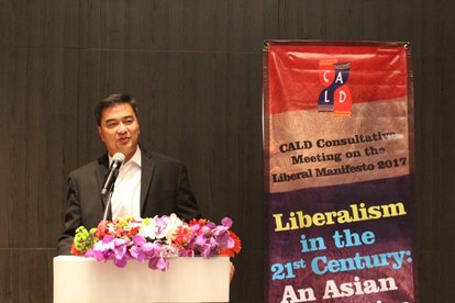 Remarks dari Abhisit Vejjajiva, CALD Chairperson