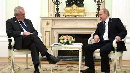 Zeman und Putin