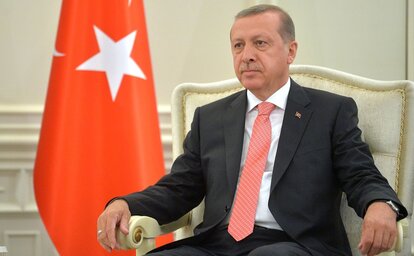 Recep Tayyip Erdoğan im Kreml