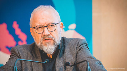 Herfried Münkler, Professor für Politikwissenschaft an der Berliner Humboldt-Universität und Mitglied der Berlin-Brandenburgischen Akademie der Wissenschaften.