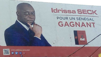 Idrissa Seck, der ehemalige Premierminister führt seit 2006 die liberale Partei REWMI an und gilt als stärkster Herausforderer es Amtsinhabers