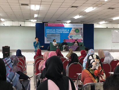Seminar Kampus Ledakan Penduduk dan Polusi Udara, UIN Malang, 11 Februari 2019