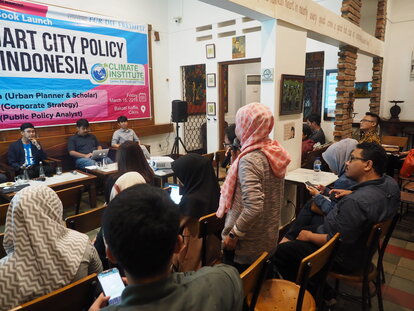 e-Book Launch Kebijakan Kota Cerdas di Indonesia, Jakarta, 15 Maret 2019