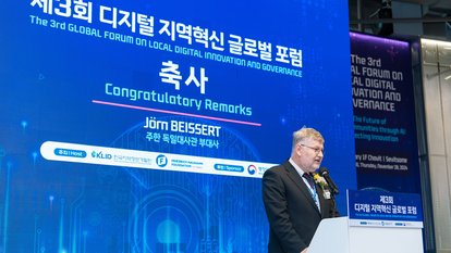 Joern Beissert from German Embassy in Seoul