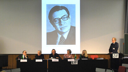 Die Redner anlässlich der Gedenkveranstaltung zum 100. Geburtstag von Werner Maihofer