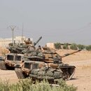 Türkische Panzer in Nordsyrien