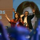 Wahlsieger Alberto Fernández und seine Vizekandidatin Cristina Kirchner
