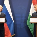 Putin und Orbán bei ihrem Treffen in Budapest