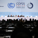 Die UN-Klimakonferenz COP 25 fand vom 2. bis 15. Dezember 2019 in Madrid statt.