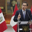 Peru's President Martin Vizcarra 