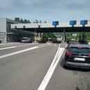 Grenzübergang von Slowenien nach Kroatien