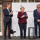 Angela Merkel erhält Walther- Rathenau- Preis