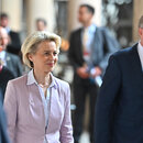 Ursula von der Leyen and Petr Fiala at Czech Council Presidency Opening