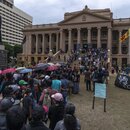 Stürmung des Büros von Präsident Gotabaya Rajapaksa in Colombo, Sri Lanka