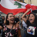 Lebanese protesters 