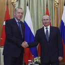 Der türkische Präsident Recep Tayyip Erdogan und der russische Präsident Wladimir Putin 