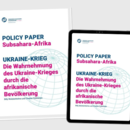 Die Wahrnehmung des Ukraine-Krieges in afrikanischen Bevölkerungen