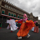 Demonstration in Mexiko-City