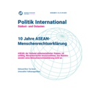 10 Jahre ASEAN-Menschenrechtserklärung