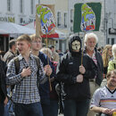 Demonstration gegen das ACTA-Abkommen