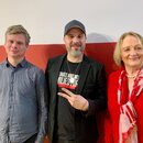 Florian Diddens, Ben Salomo und Sabine Leutheusser-Schnarrenberger