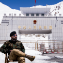 Two Pakistani Security Personnel on Khunjerab Pass