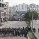 Die Studentenproteste in Bangladesch eskalieren.
