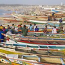 Fischereihafen Kayar, der größte Fischereihafen Senegals