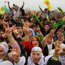 Kurdische Demonstration in Istanbul