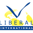 Liberale Ideen umspannen den Globus - das Logo von Liberal International ist Programm.