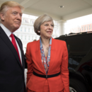 2017 besuchte Theresa May Donald Trump in Washington. Nun stattet Trump London einen Besuch ab.