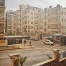 Die Ruhe vor dem Sturm? Straßenszene in Idlib vom Wochenende