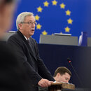 Jean-Claude Juncker vor dem EU-Parlament
